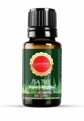 100% Pure Organic Tea Tree Essential Oil 10ml